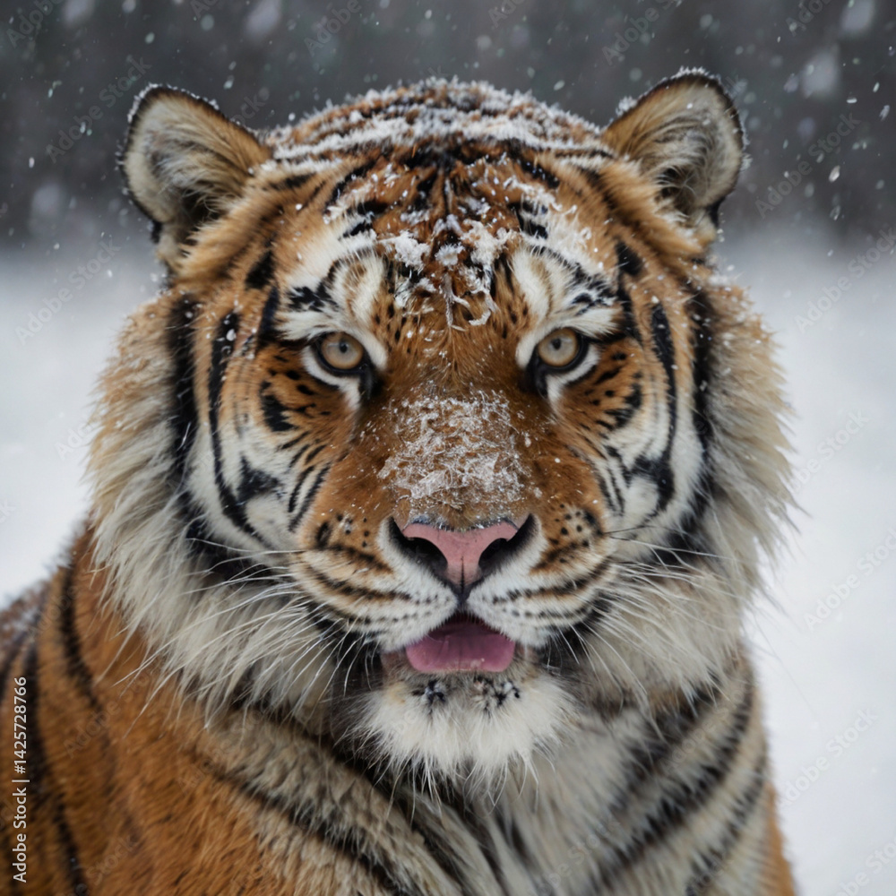 Fototapeta premium Closeshot of Tiger