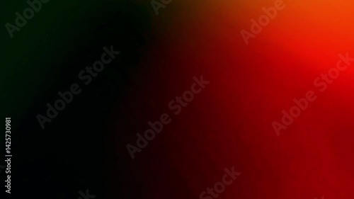 Blurry abstract background of red and green suitable for holiday designs, Christmas cards, festive invitations, and digital backdrops.
