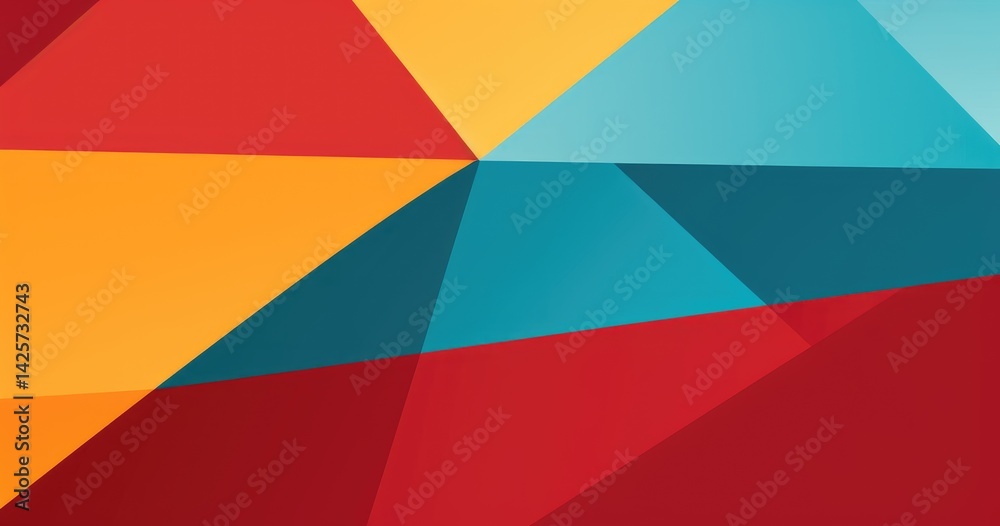Abstract geometric pattern with vibrant colors and sharp angles. Abstract geometric pattern with vibrant colors and sharp angles.