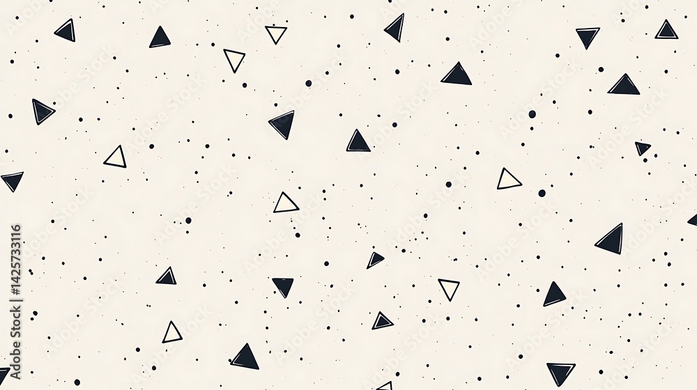 Obraz premium Abstract Triangle Pattern Background. (1)