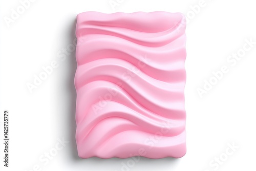 Wallpaper Mural Pink confectionery bar with wavy texture Torontodigital.ca