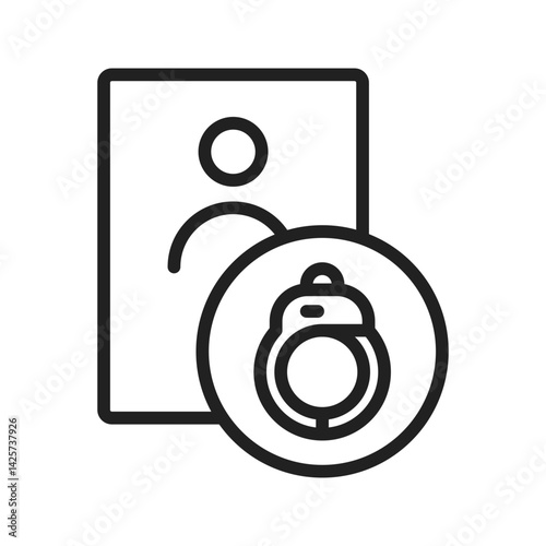 Deported icon vector image. Suitable for mobile apps, web apps and print media.