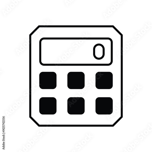 Calculator  Vector icon