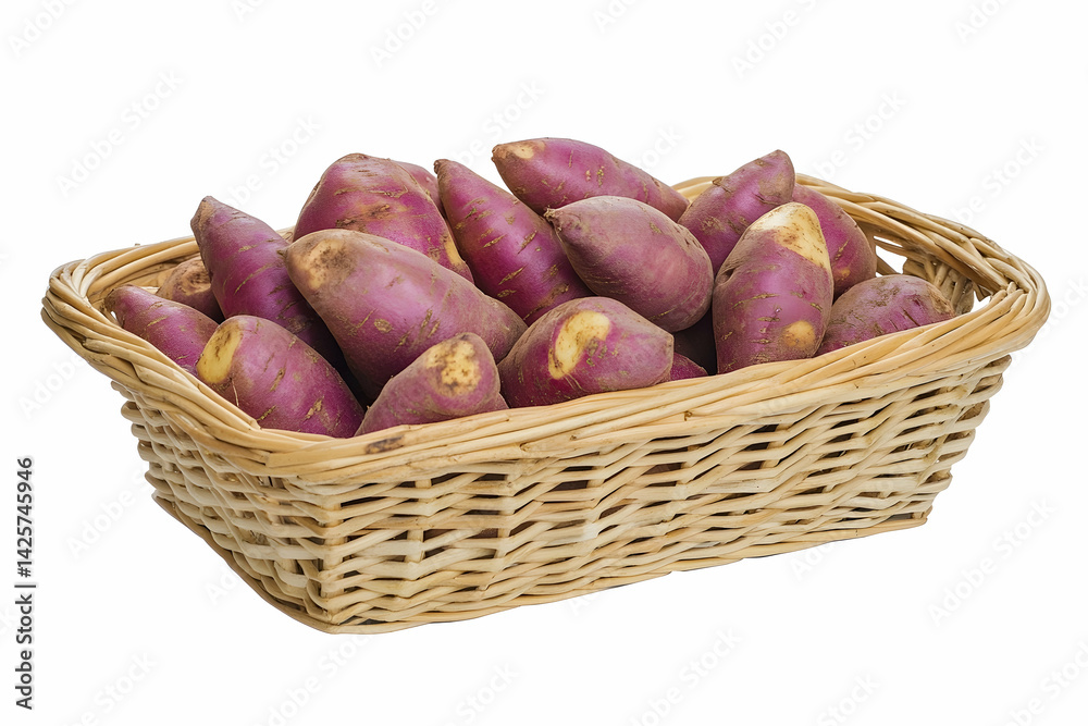 Obraz premium Sweet Potato in Basket