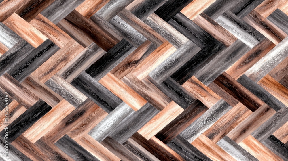 Elegant wood pattern in a tileable design featuring rich walnut grain for high-quality textures in creative projects Elegant wood pattern in a tileable design featuring rich walnut grain for high-quality textures in creative projects