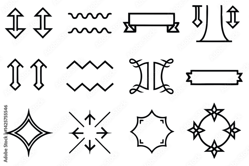 Text decoration transforms content with line art Text decoration transforms content with line art