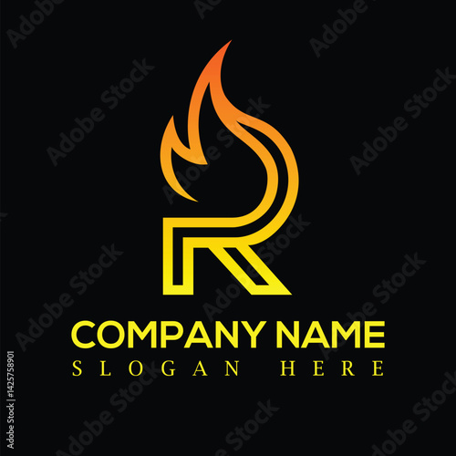 R latter logo design, logo design, minimalist logo design, wordmark logo design, corporate logo