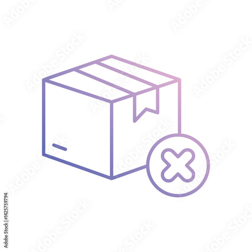 Out Of Stock Vector icon