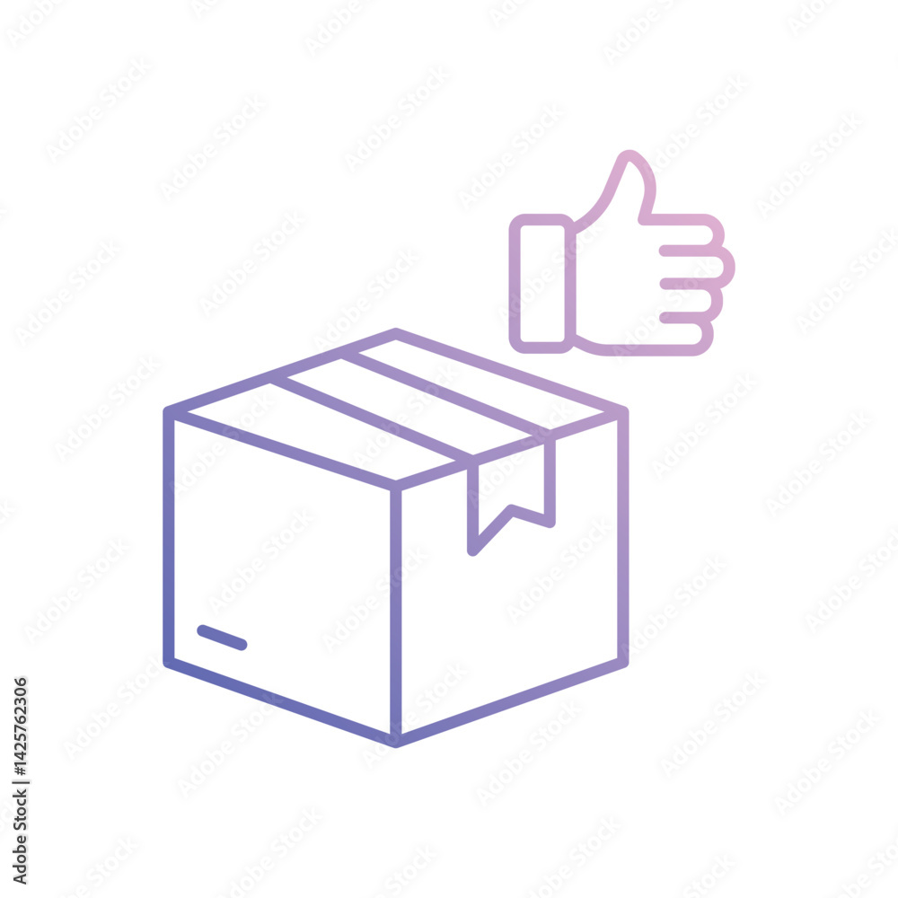 Reliable Delivery  Vector icon