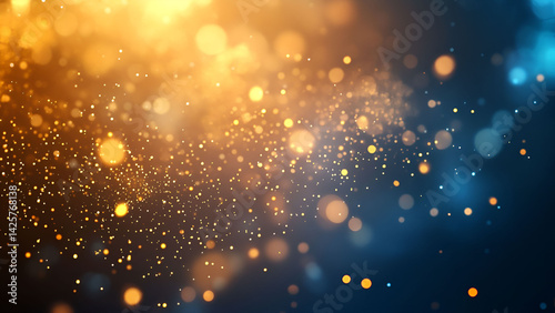 Blurred  bokeh on abstract  background