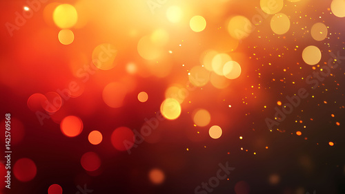Blurred  bokeh on abstract  background