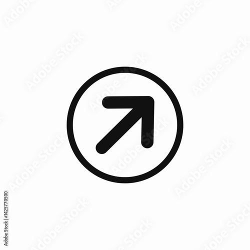 circle upright icon sign vector