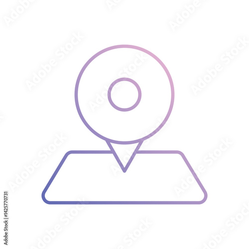 Destination  Vector icon