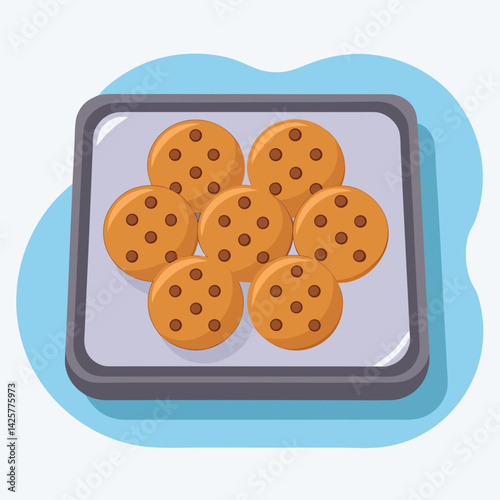 cookies on a plate