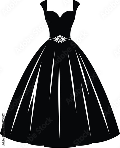  Bridal Gown Silhouette Illustration