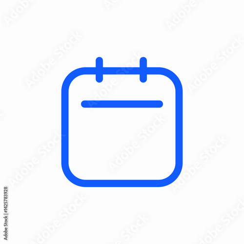 calendar icon icon sign vector