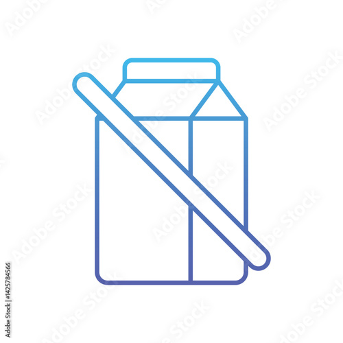 No milk Vector icon