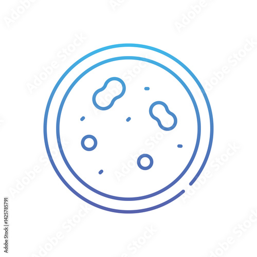 microbiology  Vector icon