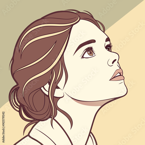 girl with long hair
