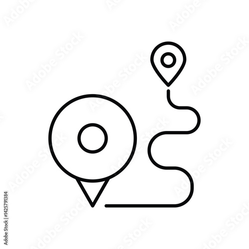 Route Vector icon