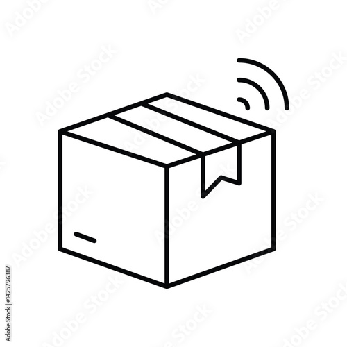Smart Packaging Vector icon