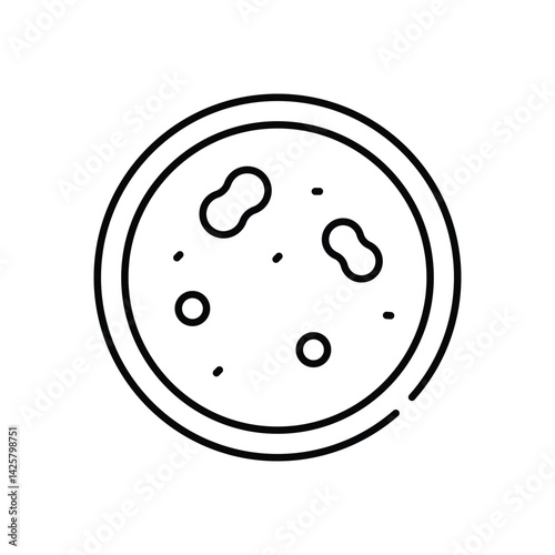 microbiology  Vector icon