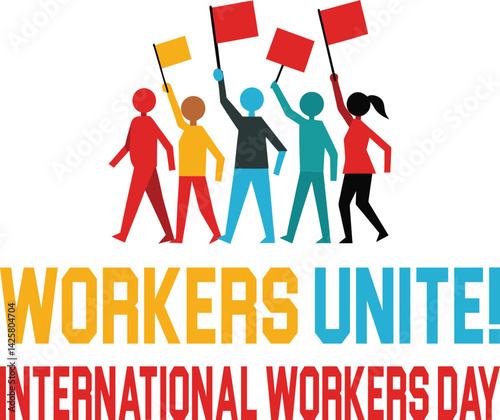Workers Unite International Workers day, 1st May International workers day, Labor Day, May Day Typographic Design Elements

Creative Labor Day Text Art Set