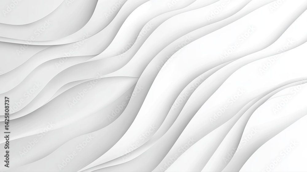 Abstract White and Grey Wavy Background Texture Abstract White and Grey Wavy Background Texture