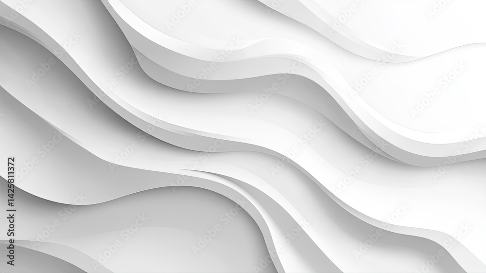 Abstract White Wave Background Texture Abstract White Wave Background Texture
