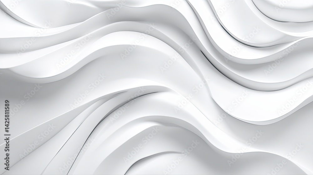 Abstract White Wave Background Texture Abstract White Wave Background Texture