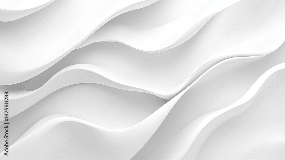 Abstract White Wave Background Texture Abstract White Wave Background Texture