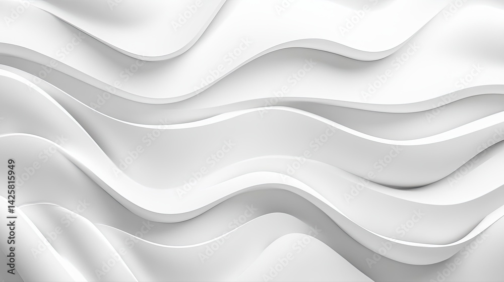 Abstract White Wave Background Texture Abstract White Wave Background Texture