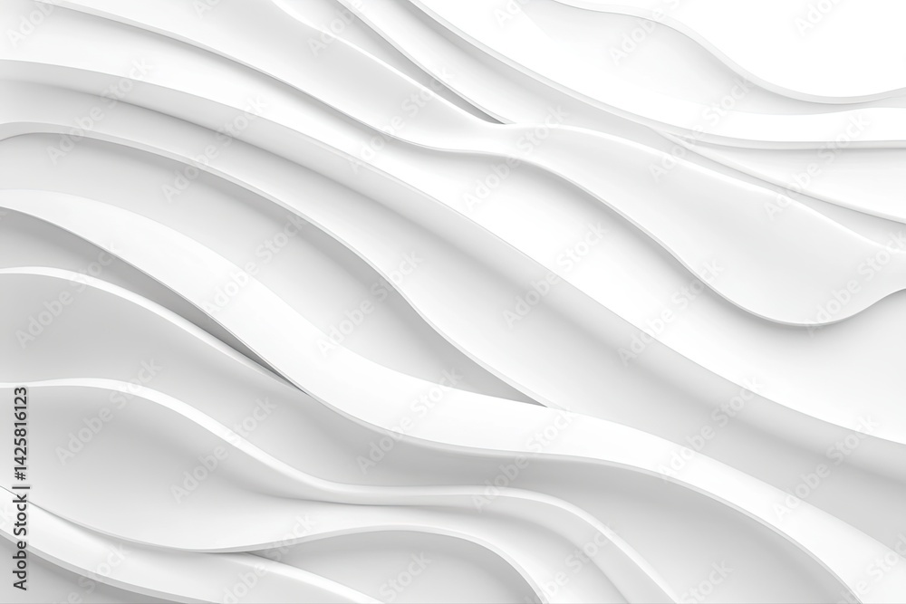 Abstract White Wave Background Texture Abstract White Wave Background Texture