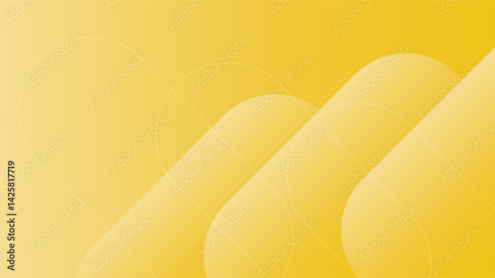 Abstract modern yellow background. vector.