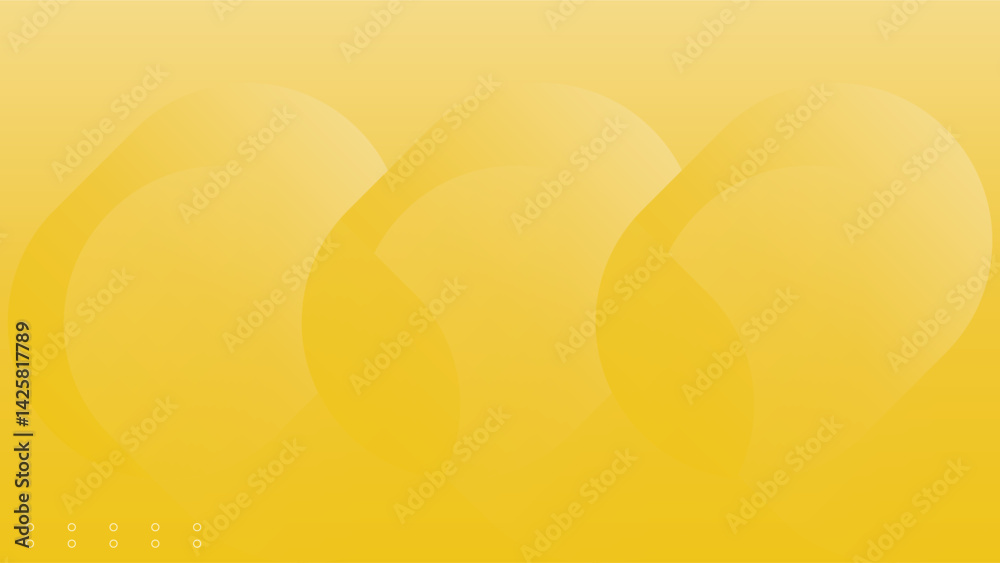 Abstract modern yellow background. vector.