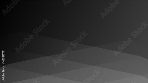 Abstract modern black background. vector.