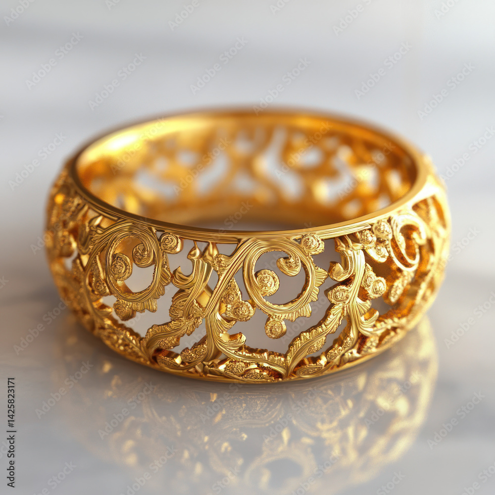 golden ring with diamonds isolated golden ring with diamonds isolated
