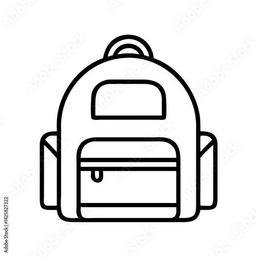 Backpack bag rucksack knapsack schoolbag daypack bookbag travelbag baggage luggage equipment gear 90s