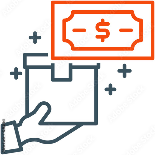 Shipping Fee icon