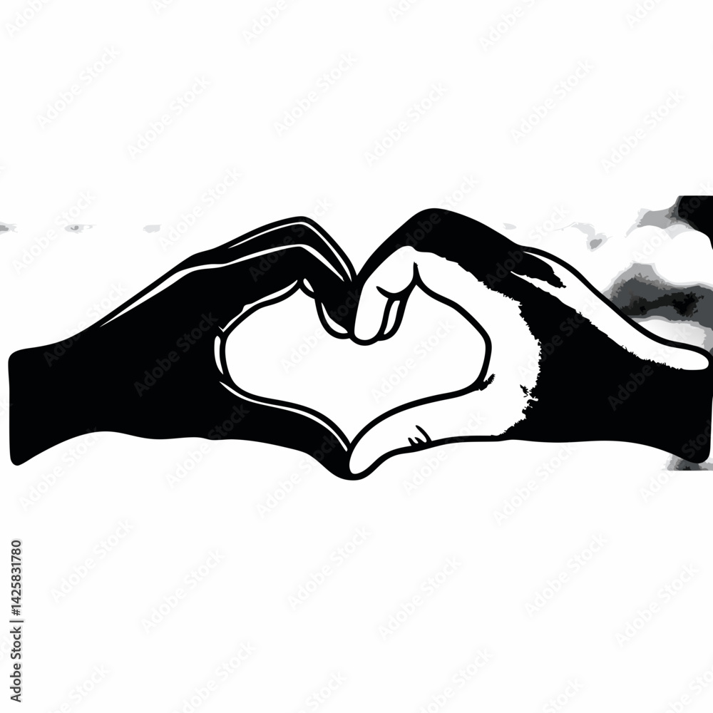 Fototapeta premium heart in hands