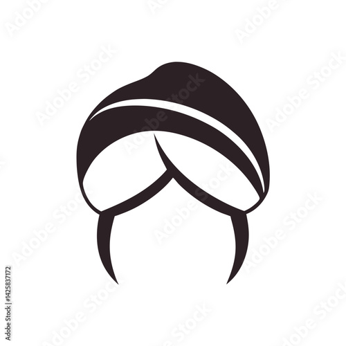 Creative Turban Doodle Icon for Unique Design Projects