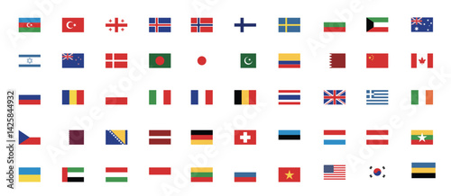 National flags of the world