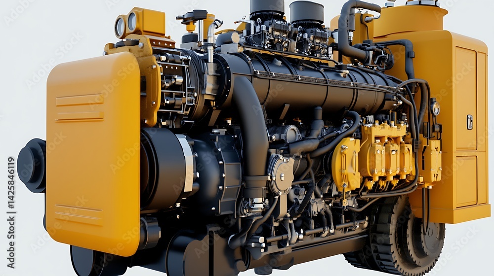 Powerful Engine Detailed Powerful Engine Detailed
