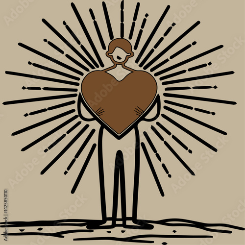 Radiant Heart of Inner Strength
