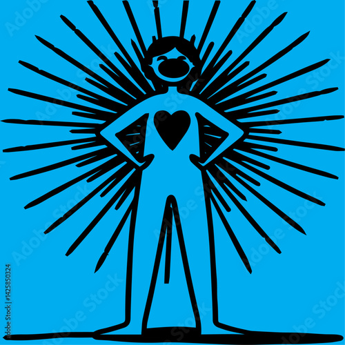 Radiant Heart of Inner Strength