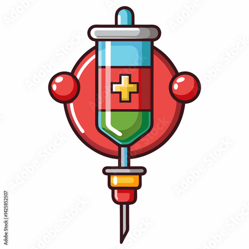medical stethoscope isolated on white background
