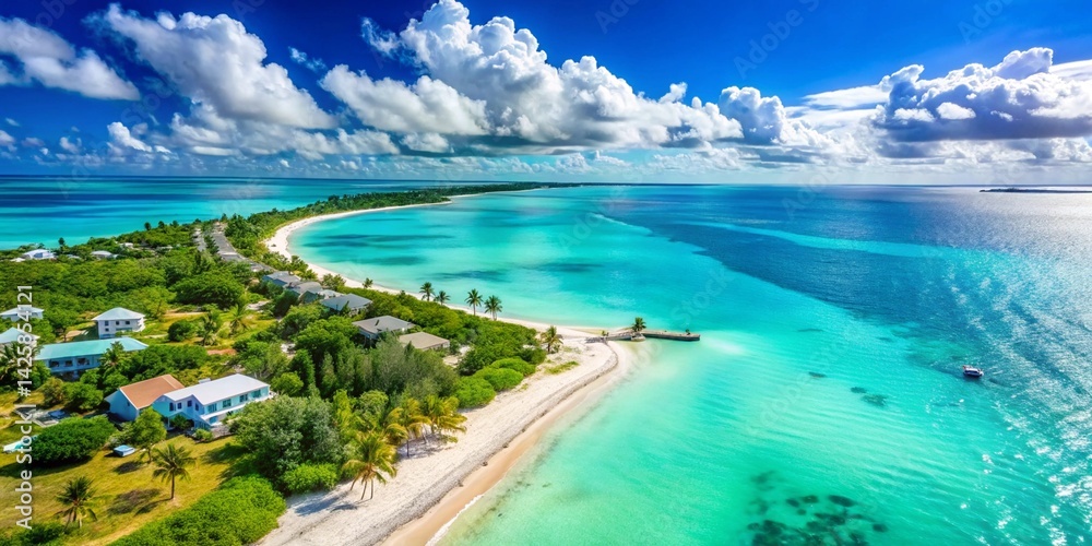 Obraz premium Turks and Caicos Coastline Beaches