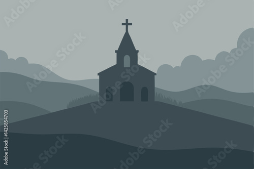 church in the mountains