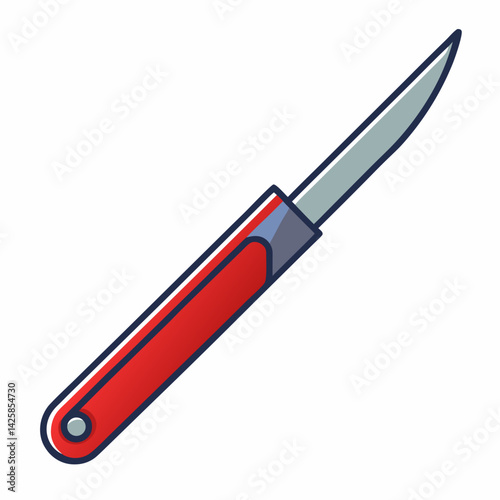 knife isolated on white background