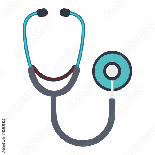 stethoscope isolated on white background